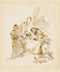 A Sagrada Família de Giovanni Battista Tiepolo