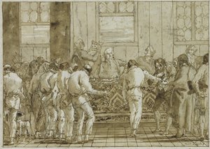 O Julgamento, c.1790 de Giovanni Battista Tiepolo