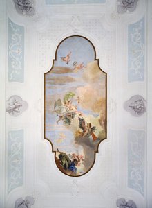 O Triunfo da Fortitude e da Prudência de Giovanni Battista Tiepolo