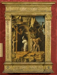 Descida de Cristo ao Limbo (óleo em pergaminho no painel) de Giovanni Bellini