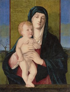 Madona com o Menino (Madonna Corsini) de Giovanni Bellini