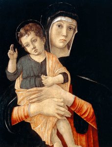 Madonna e Child, 1475-1480. de Giovanni Bellini