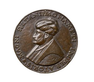 Medalha Renaissance de Florença, c.1480 (liga de cobre)