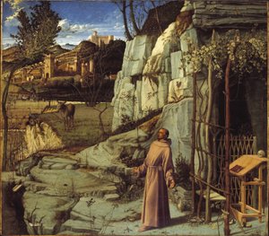 São Francisco no deserto de Giovanni Bellini