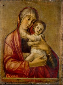 A Virgem e o Menino, final da década de 1460 e início da década de 1470 de Giovanni Bellini