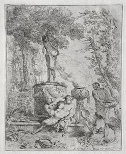 festa de panela de Giovanni Benedetto Castiglione