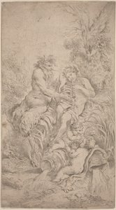 Pan e Olimpo de Giovanni Benedetto Castiglione