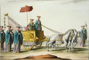Imperador de uma Antiga Dinastia em seu Carrinho, placa 13 de 