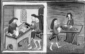 Decameron, Guasparruolo empresta dinheiro a Gulfardo; Gulfardo dá o dinheiro a Ambrogia. Dia oito, notícia 1 de Giovanni Boccaccio