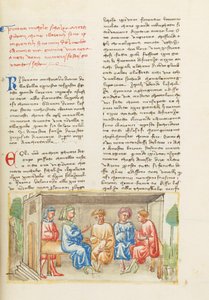 Decameron, Quando Deus ensinava a desenhar - Michele Scalza e os jovens , Sexto dia, conto 6.
