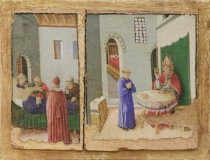 História de San Savino, envenenamento do santo e morte de Vindemio