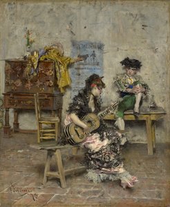 Um guitarrista, 1872 de Giovanni Boldini