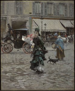 Atravessando a rua de Giovanni Boldini