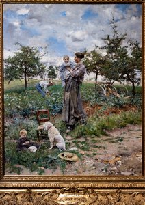 No campo (A Primavera) de Giovanni Boldini