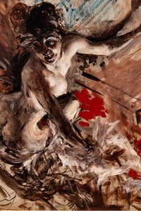Madame de Joss, detail de Giovanni Boldini
