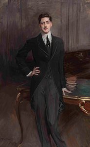 Retrato do conde Sergey Platonovich Zubov 1881-1964, 1913. de Giovanni Boldini