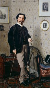 Retrato de Cristiano Banti com sua bengala de Giovanni Boldini