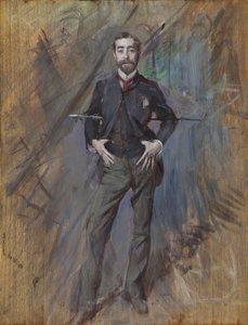 Retrato de John Singer Sargent, 1890. de Giovanni Boldini