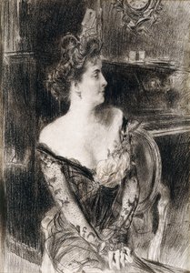 Retrato de Madame X, c.1901-1902 de Giovanni Boldini