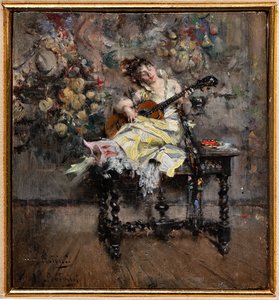 O Guitarrista de Giovanni Boldini