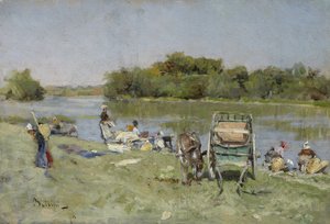 Lavadeiras, 1874 de Giovanni Boldini