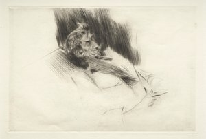 Assobiador adormecido, 1897. de Giovanni Boldini