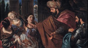 Ester antes de Assuero, entre 1660 e 1670 de Giovanni Bonatti