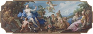 Aurora e Diana, ou uma Alegoria da primavera de Giovanni Camillo Sagrestani