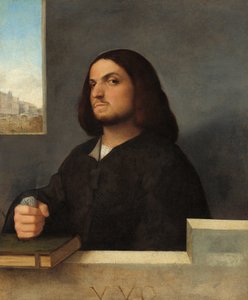 Retrato de um cavalheiro veneziano, c. 15101515. de Giovanni Cariani