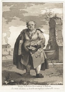 Gaspar Gribolari brocanteur à Padoue (Gaspar Gribolari, Revendedor de Segunda Mão em Pádua) de Giovanni David