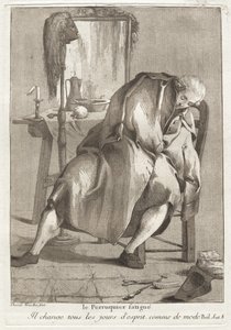Le Perruquier fatigué (The Tired Wigmaker) de Giovanni David