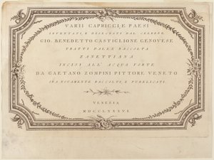 Frontispício de Giovanni De Pian