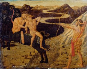 Painel Cassone: Hércules salvando Deianeira de Nessus