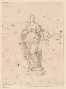 Estátua de uma Santa Feminina