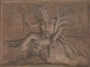 América. de Giovanni Domenico Tiepolo