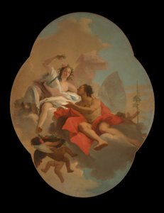 Flora e Zephyr de Giovanni Domenico Tiepolo