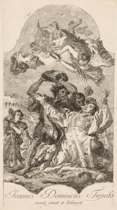 Martírio de Santo Estêvão de Giovanni Domenico Tiepolo