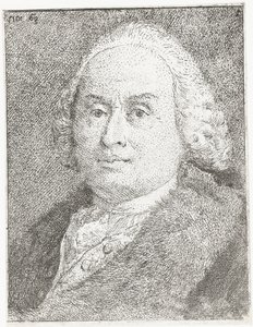 Retrato de Giovanni Battista Tiepolo de Giovanni Domenico Tiepolo