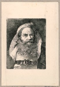 coleção de cabeças de Giovanni Domenico Tiepolo