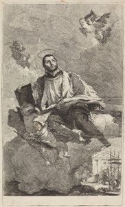 São Caetano de Thiene de Giovanni Domenico Tiepolo