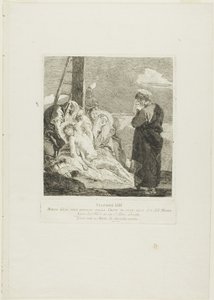 A Deposição, prato treze da Via-Sacra de Giovanni Domenico Tiepolo