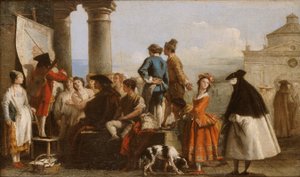 O contador de histórias de Giovanni Domenico Tiepolo