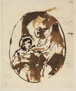A comunhão de um santo de Giovanni Domenico Tiepolo