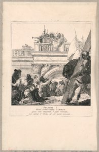 Via crucis - Estação I, Jesus Condenado à Morte de Giovanni Domenico Tiepolo
