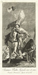 São Tiago de Compostela de Giovanni Domenico Tiepolo after Giovanni Battista Tiepolo