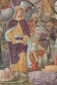 Milão, Refeitório do Cenacolo Vinciano, Donato Montorfano, Crucificação de Cristo