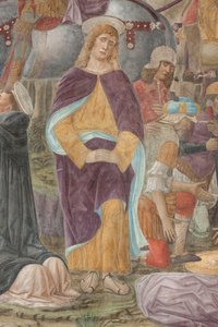 Milão, Refeitório do Cenacolo Vinciano, Donato Montorfano, Crucificação de Cristo