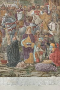 Milão, Refeitório do Cenacolo Vinciano, Donato Montorfano, Crucificação de Cristo
