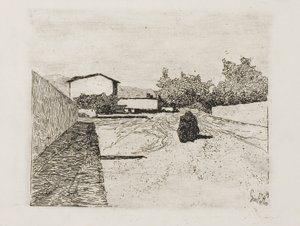 Uma rua de Giovanni Fattori