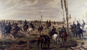 Ataque a Nossa Senhora das Descobertas de Giovanni Fattori